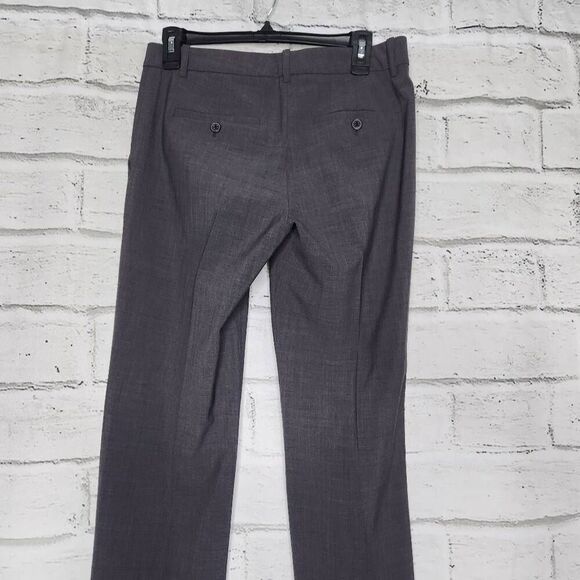 Theory Womens Gray Emery 2 Urban Virgin Wool Blend Stretch Dress Pants Size 4 - Picture 8 of 12